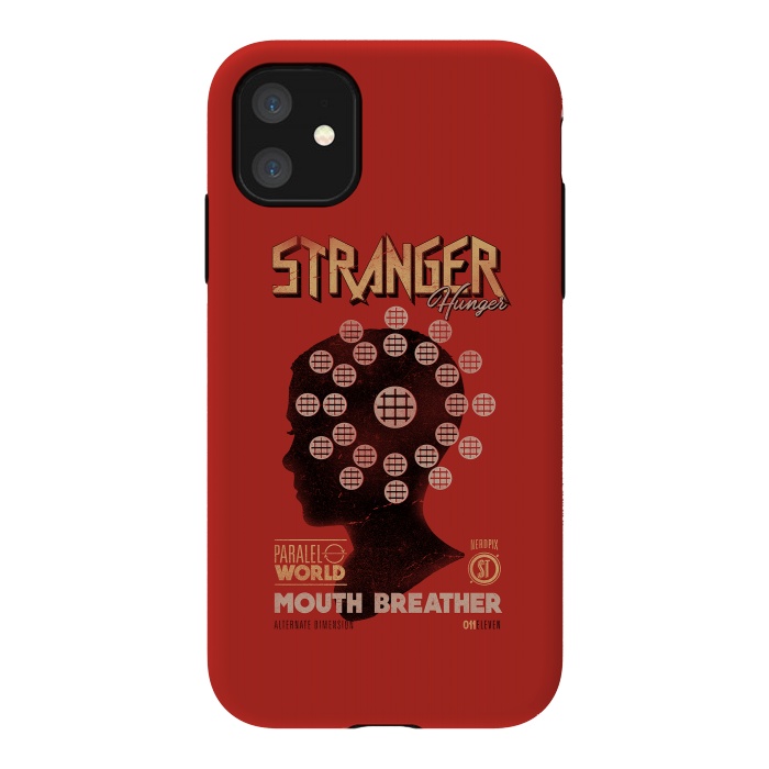 iPhone 11 StrongFit Stranger hunger by jackson duarte