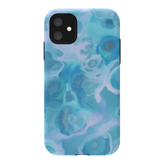 iPhone 11 StrongFit Lavender's Blue by Micklyn Le Feuvre