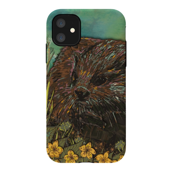 iPhone 11 StrongFit Otter by Lotti Brown