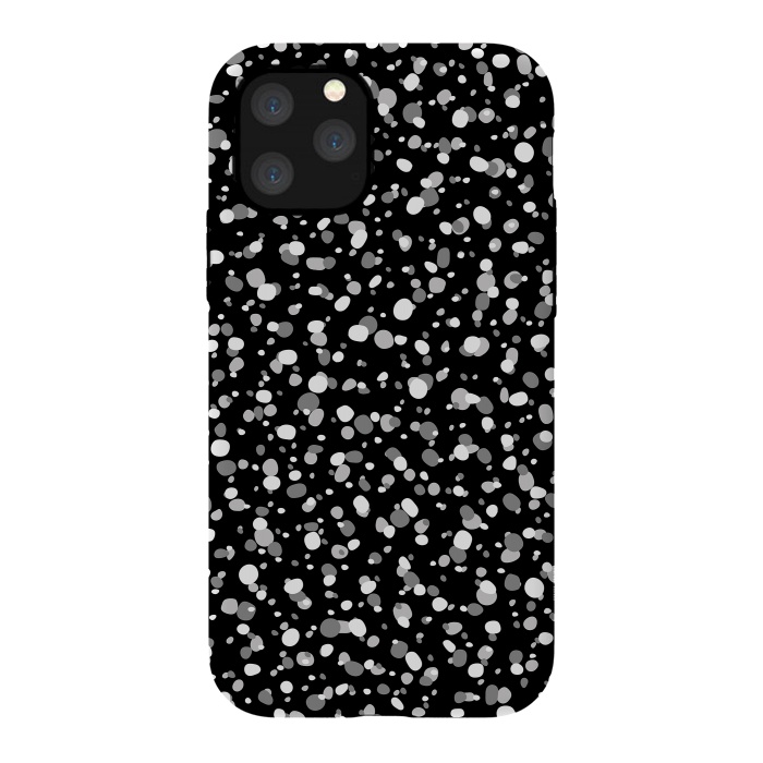 iPhone 11 Pro StrongFit White Dots by Majoih