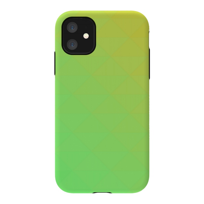 iPhone 11 StrongFit yellow green shades by MALLIKA