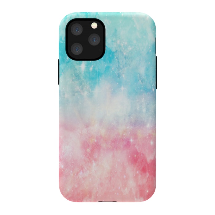iPhone 11 Pro StrongFit Blue pink galaxy by Jms