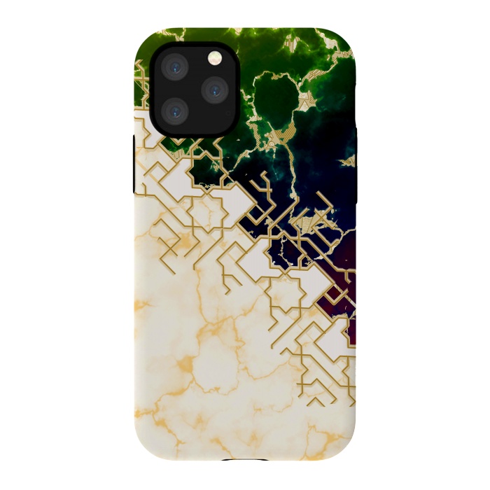 iPhone 11 Pro StrongFit Marble and ocean by Kashmira Baheti