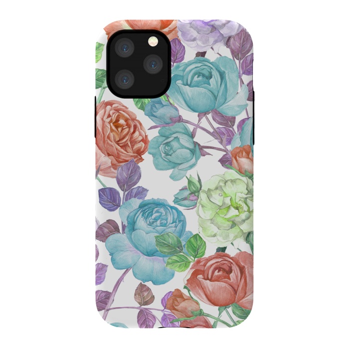 iPhone 11 Pro StrongFit Breathless Rose by Creativeaxle