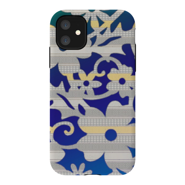 iPhone 11 StrongFit Patterned floral by Kashmira Baheti