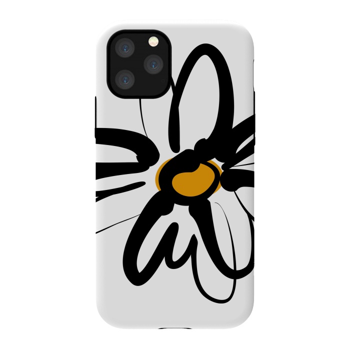 iPhone 11 Pro StrongFit Doodle Daisy by Majoih
