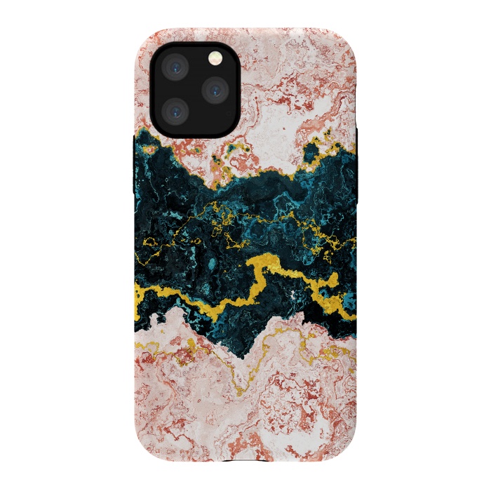 iPhone 11 Pro StrongFit Abstract Marble I by Art Design Works