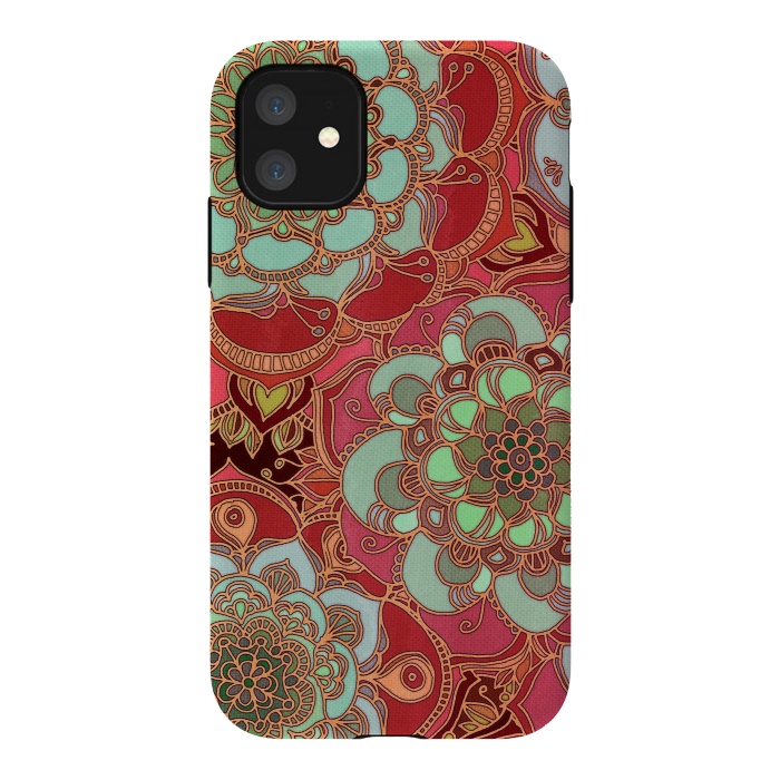 iPhone 11 StrongFit Baroque Obsession 2 by Micklyn Le Feuvre