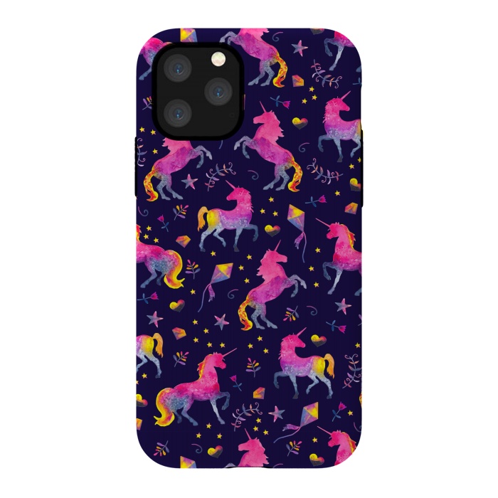 iPhone 11 Pro StrongFit Unicorn Jubliee by gingerlique