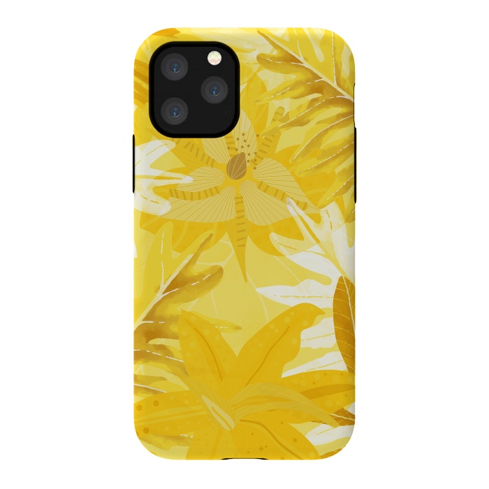 iPhone 11 Pro StrongFit My Sunny Gold Aloha Jungle by  Utart