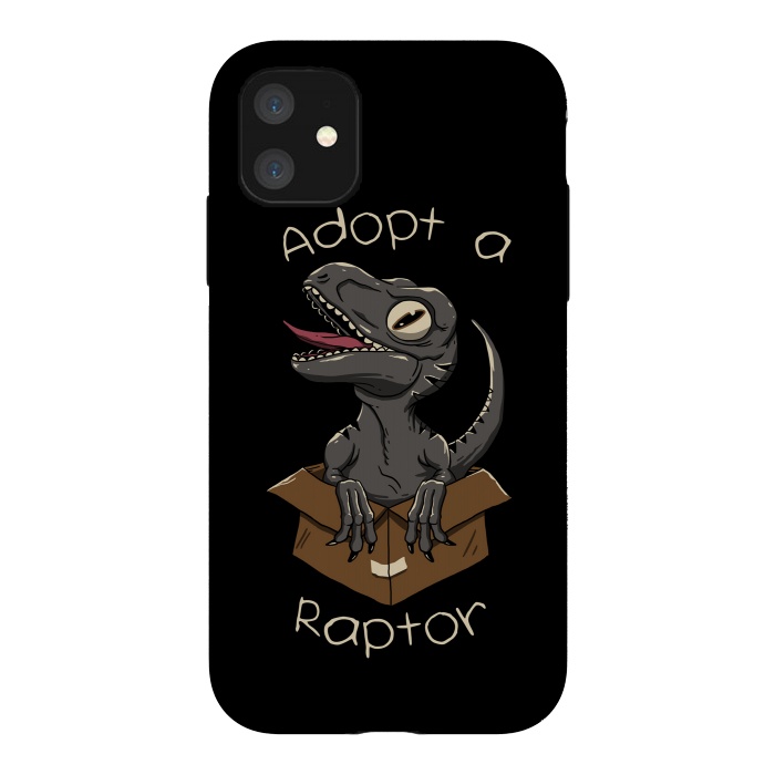 iPhone 11 StrongFit Adopt a Raptor by Vincent Patrick Trinidad