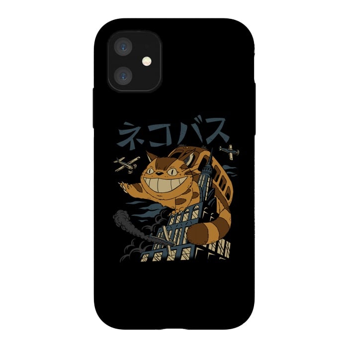 iPhone 11 StrongFit Cat Bus Kong by Vincent Patrick Trinidad