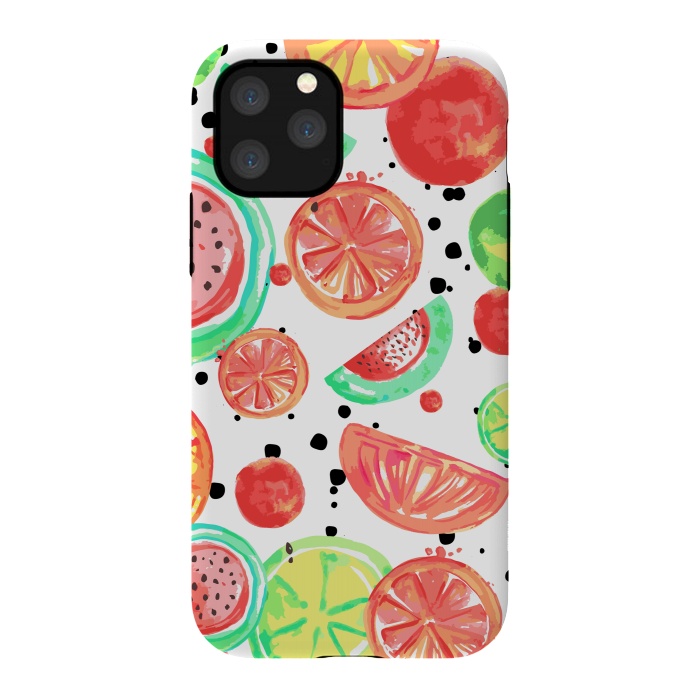 iPhone 11 Pro StrongFit Summer Fruit Crush by MUKTA LATA BARUA