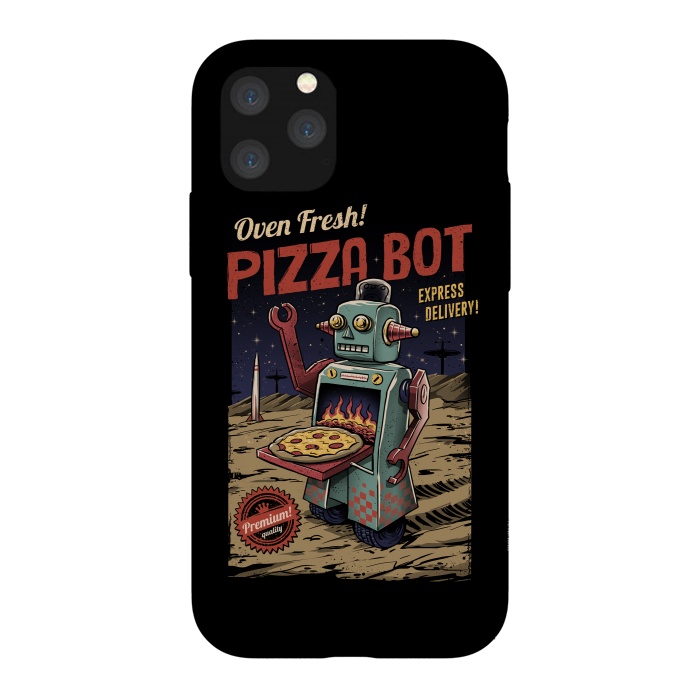 iPhone 11 Pro StrongFit Pizza Bot by Vincent Patrick Trinidad