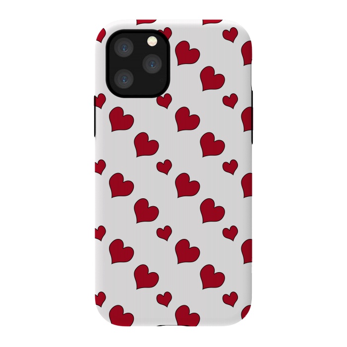 iPhone 11 Pro StrongFit hearts by Vincent Patrick Trinidad