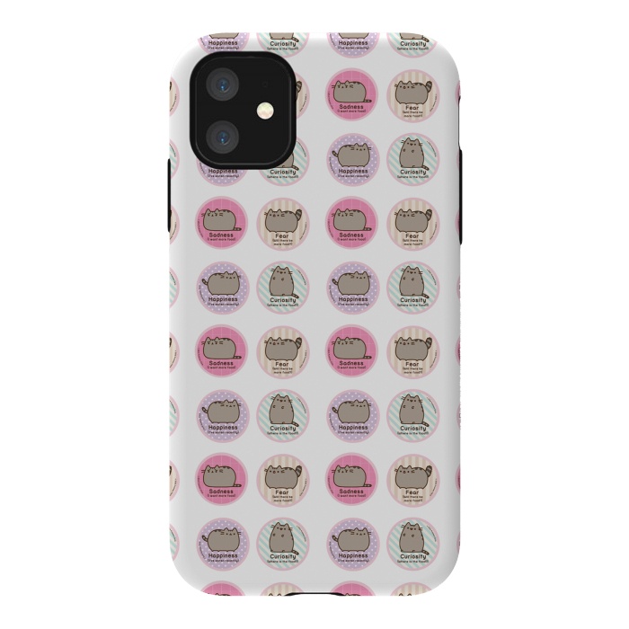 iPhone 11 StrongFit pusheen cat by Vincent Patrick Trinidad
