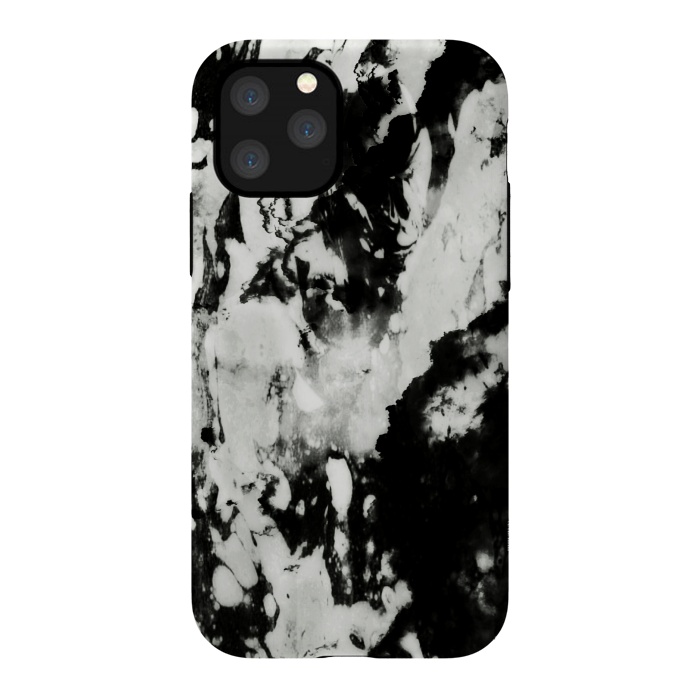 iPhone 11 Pro StrongFit White black marble by Jms