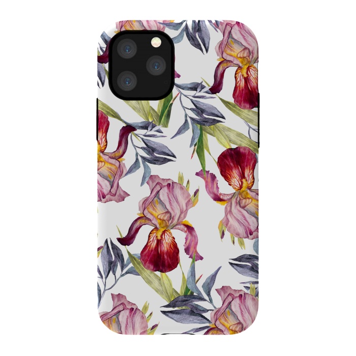 iPhone 11 Pro StrongFit Born in Flowers by Creativeaxle