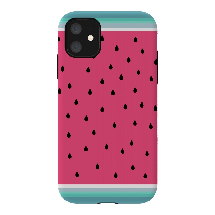 iPhone 11 StrongFit Watermellon Glam by ''CVogiatzi.