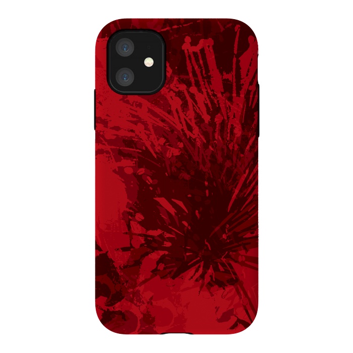 iPhone 11 StrongFit Satori in Red by Majoih