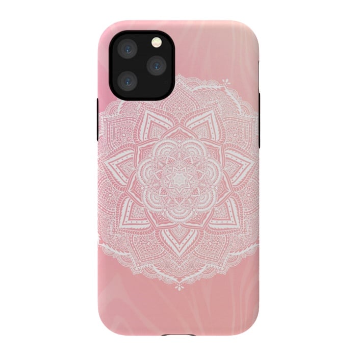 iPhone 11 Pro StrongFit Cute pink mandala by Jms