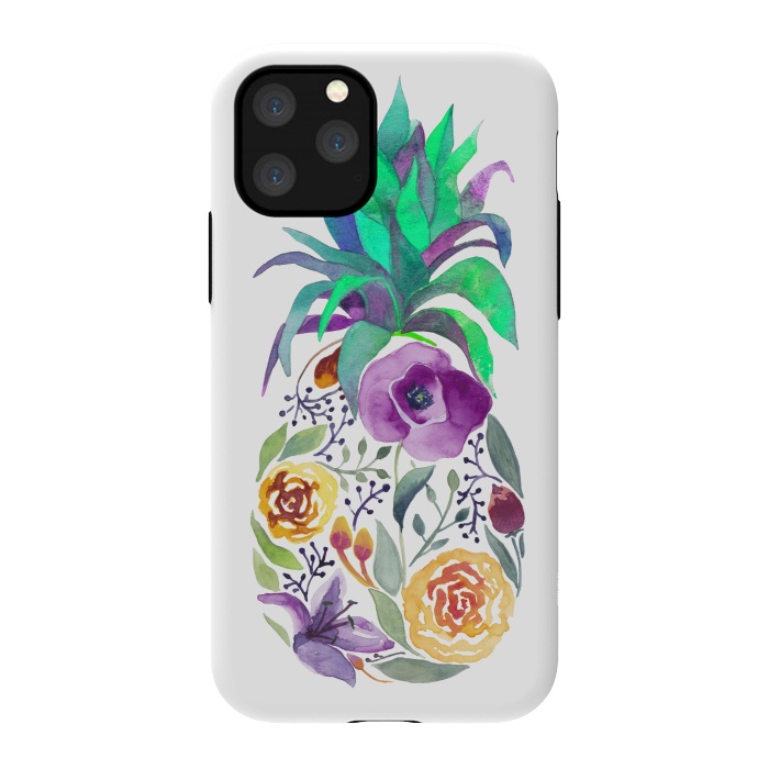 iPhone 11 Pro StrongFit Pretty Pineapple by gingerlique