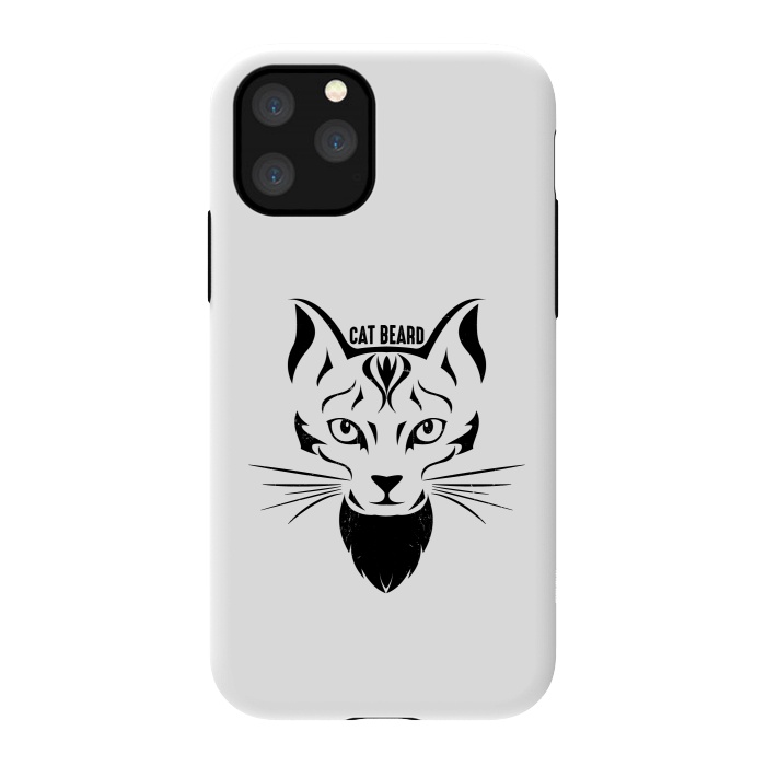iPhone 11 Pro StrongFit cat beard by TMSarts