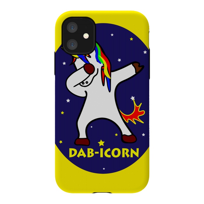 iPhone 11 StrongFit dab-icorn by MALLIKA