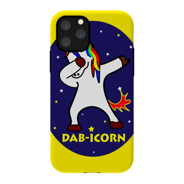 iPhone 11 Pro StrongFit dab-icorn by MALLIKA
