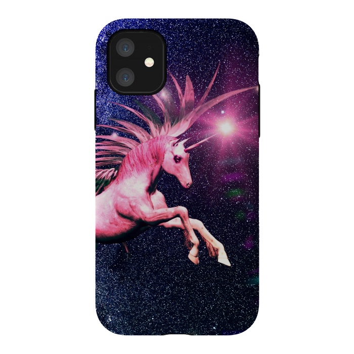 iPhone 11 StrongFit Unicorn Blast by Gringoface Designs