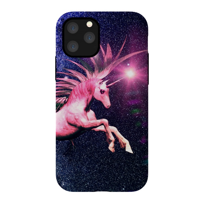 iPhone 11 Pro StrongFit Unicorn Blast by Gringoface Designs