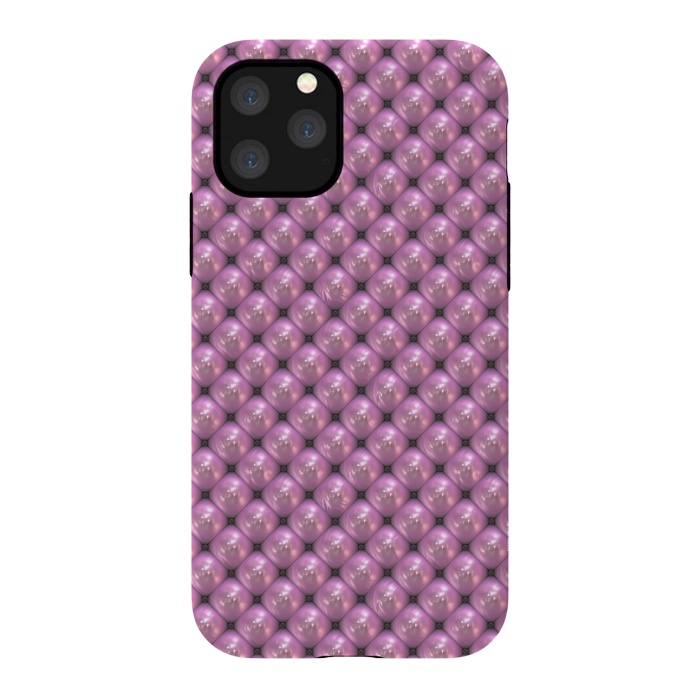 iPhone 11 Pro StrongFit Pink Pearls by Andrea Haase