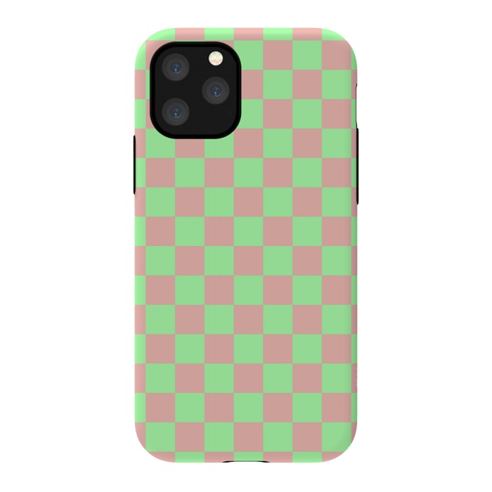 iPhone 11 Pro StrongFit Checkered Pattern I by Art Design Works