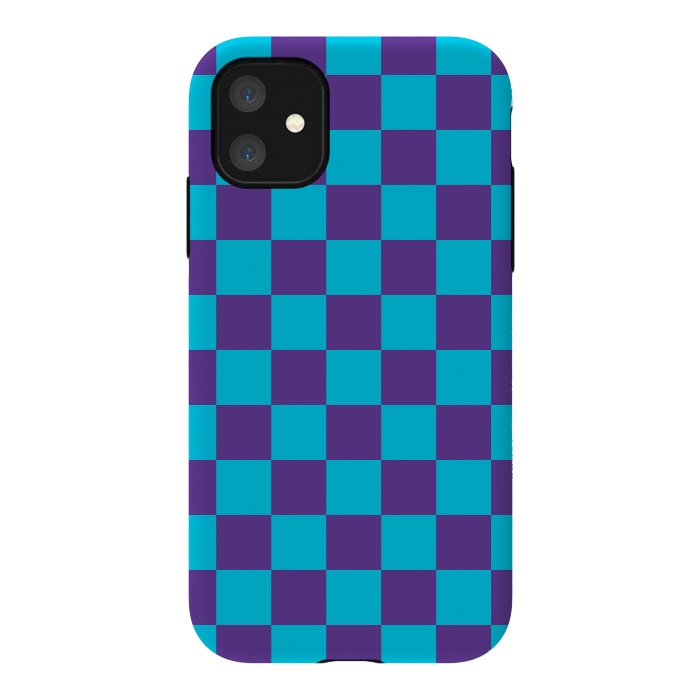 iPhone 11 StrongFit Checkered Pattern III by Art Design Works