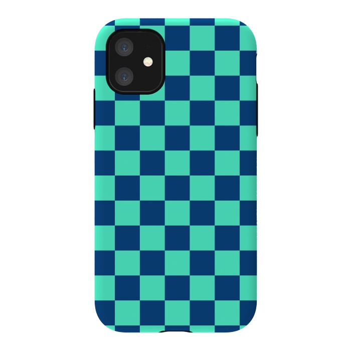 iPhone 11 StrongFit Checkered Pattern VI by Art Design Works