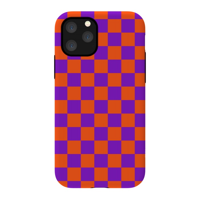iPhone 11 Pro StrongFit Checkered Pattern VIII by Art Design Works