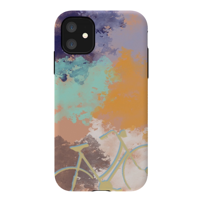 iPhone 11 StrongFit Bicycle colors by Mariana Socorro