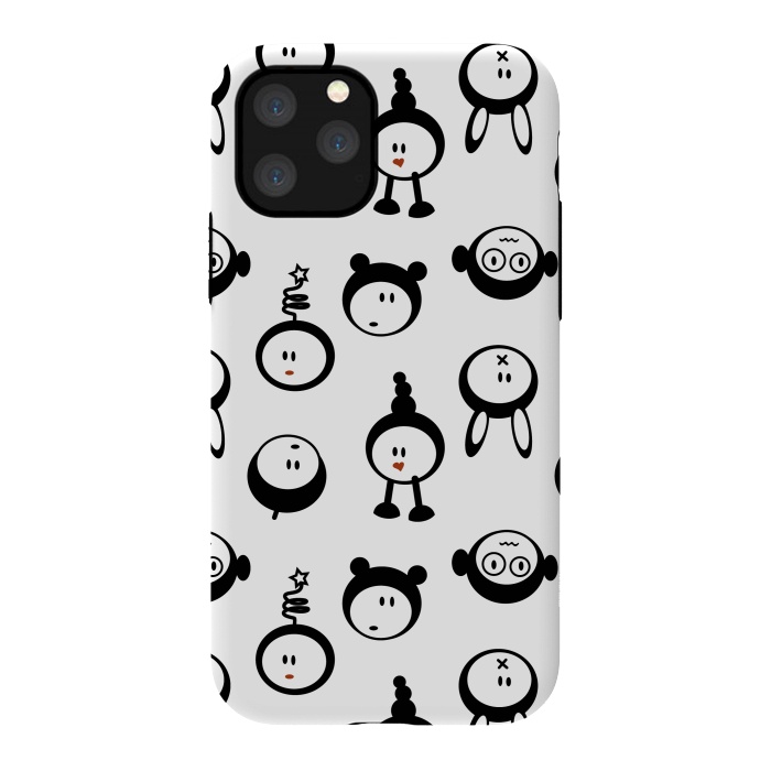 iPhone 11 Pro StrongFit Cute monsters by Martina