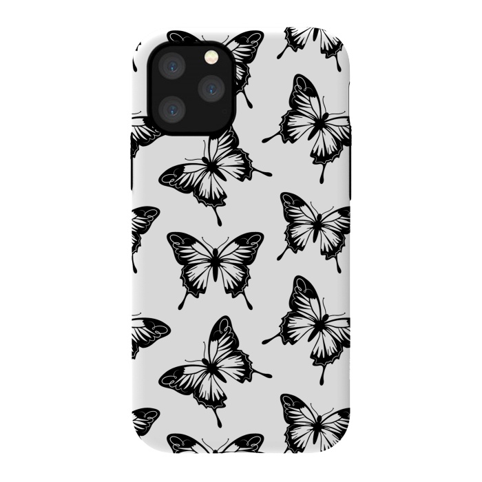 iPhone 11 Pro StrongFit Elegant butterflies by Martina