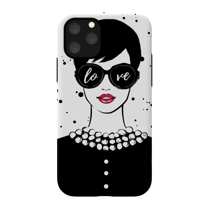 iPhone 11 Pro StrongFit Love Girl by Martina