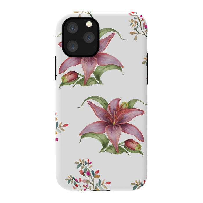 iPhone 11 Pro StrongFit Queen Lily by Creativeaxle