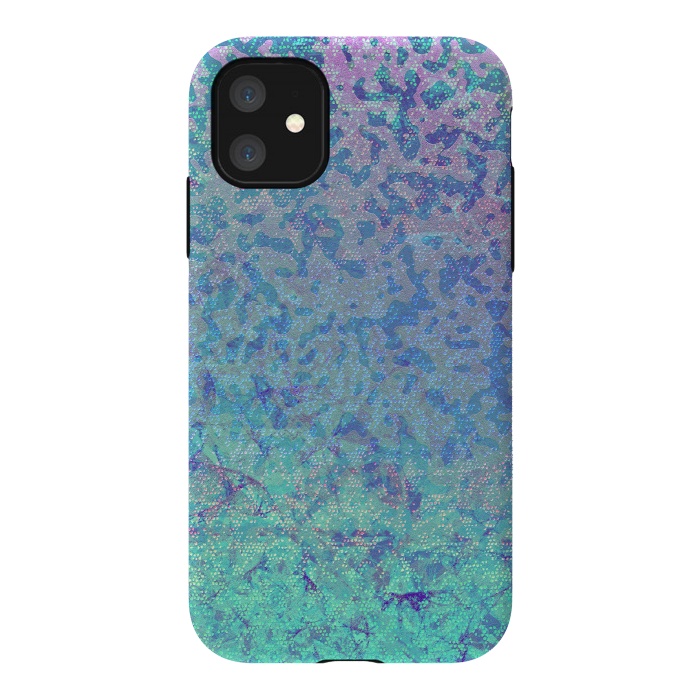 iPhone 11 StrongFit Glitter Star Dust G282 by Medusa GraphicArt