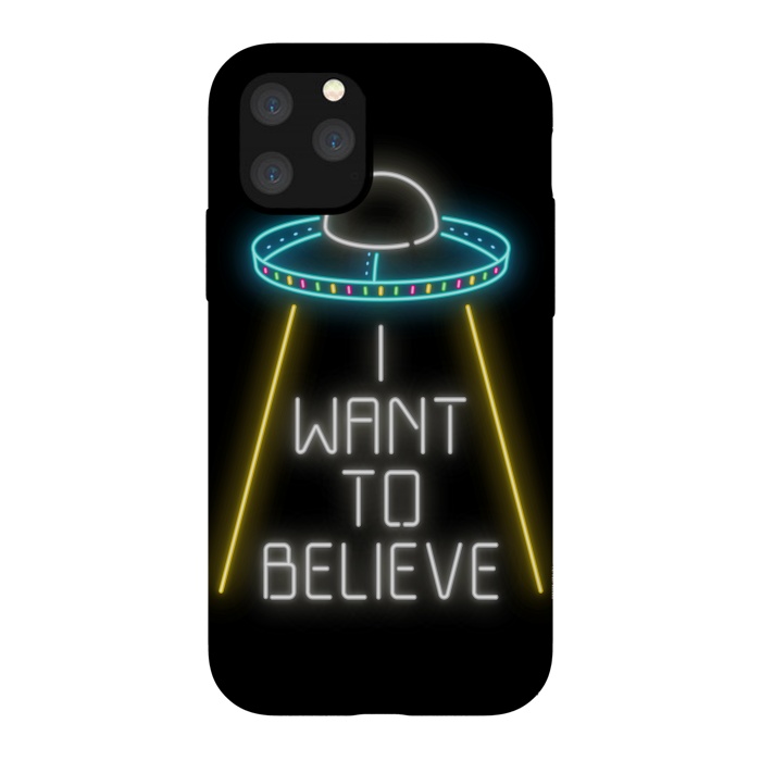 iPhone 11 Pro StrongFit I want to believe by Laura Nagel