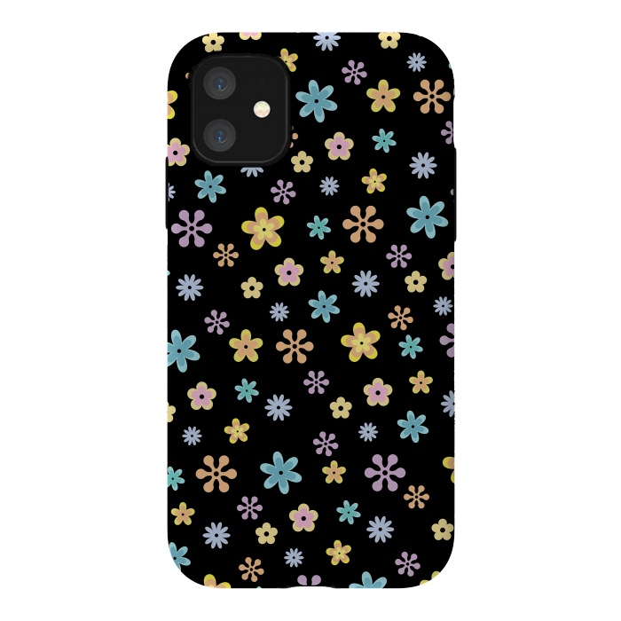 iPhone 11 StrongFit Flowers by Laura Nagel