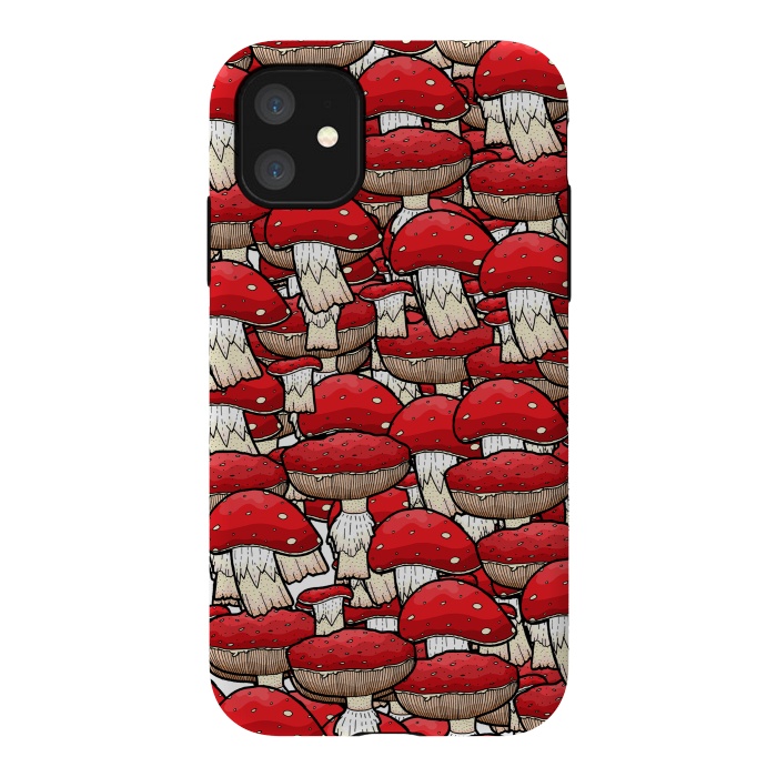 iPhone 11 StrongFit The red mushrooms by Steve Wade (Swade)