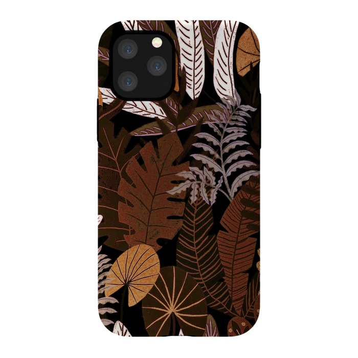 iPhone 11 Pro StrongFit Eve's tropical Jungle at Night  by  Utart