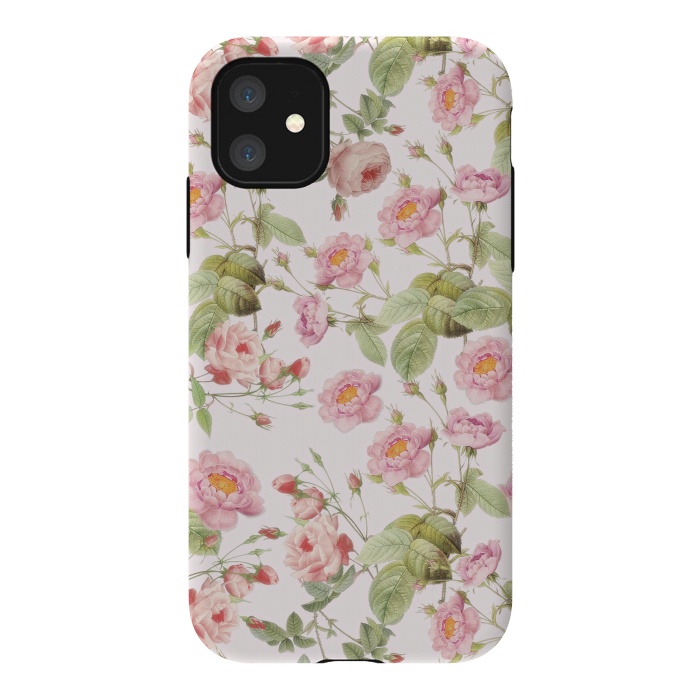 iPhone 11 StrongFit Blush Roses  by  Utart