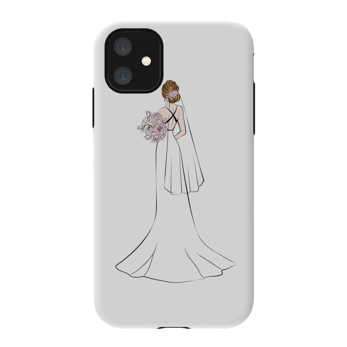 iPhone 11 StrongFit Pretty Bride by Martina