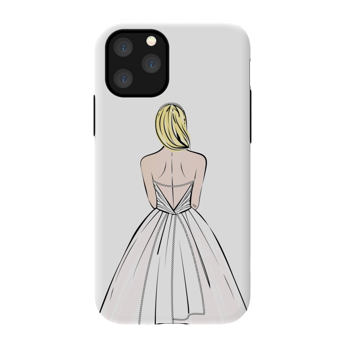 iPhone 11 Pro StrongFit Elegant bride illustration by Martina