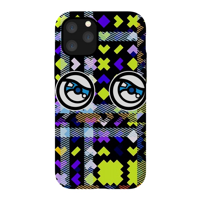iPhone 11 Pro StrongFit Modern Tartans by Michael Cheung